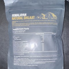 Vivonu Himalayan Shilajit Gummies 3000mg 60ct Gelatin Free No Added Sugar