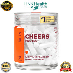 Cheers Protect | Daily Liver Supplement for Drinkers with L-Cysteine, 60 Capsule