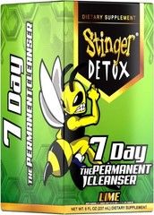 7-Day All-Natural Detox Drink – Lime Flavor – 8 FL OZ for Whole Body Cleanse