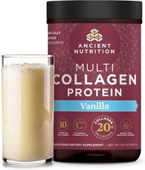 Ancient Nutrition Multi Collagen Protein Powder 8.9oz skin, Hair & Joint Support