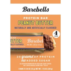 High Protein Peanut Butter Energy Bars 55g Snack Pack of 4