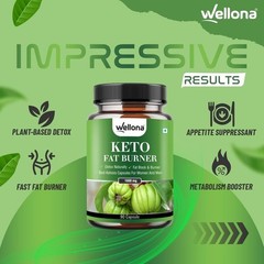 Keto Fat Burner 1000mg 90 Capsules with Garcinia, Green Tea & Coffee Extract