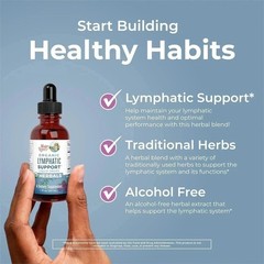 Mary Ruth’s Organic Lymphatic Support – Alcohol-Free, 30mL