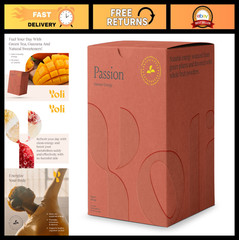 Natural Energy Drink Mix Powder – Peach Mango Flavor, 30 Packets for Endurance &