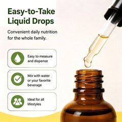 BUY 2 GET 1 FREE California Gold Nutrition Folinic Acid Alcohol 1oz/30ml- 3 Pack