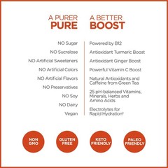 Pureboost SugarFree Clean Energy Booster, Citrus Sunrise 30 Count, Refreshing…