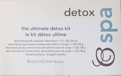 Detox Spa BeautiControl the Ultimate Detox Kit sealed Box NOS Unused