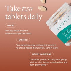 Natural Menopause Relief – Hot Flashes, Muscle Aches & Sleep Support – 60 Tablet