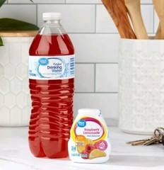 3 Pack Great Value Raspberry Lemonade Drink Enhancer Mix 1.62 FL Oz