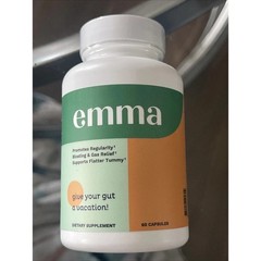 3 Pack Emma Gut Health Supplement 180 Capsules Bloating & Digestive Support