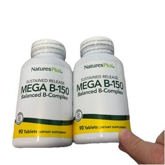 2 X NaturesPlus Mega B-150 — 90 Tablets 🔥🔥EXP.2/26🔥🔥
