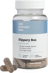 Her Fantasy Box|Slippery Box|Fast-Acting Slippery Elm Capsules 60 Vegan Capsules