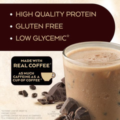 Atkins Protein Shake, Mocha Latte, Keto Friendly, Gluten Free, 8 Ct