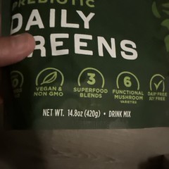 Laird Superfood Prebiotic Daily Greens Vegan Non-GMO Drink Mix July26