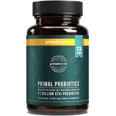 Primal Harvest Probiotic, Postbiotics, Prebiotics & 31 Billion CFUs for Men & Wo