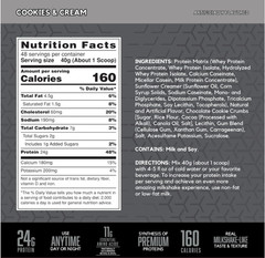 BSN SYNTHA-6 EDGE Protein Powder, Cookies & Cream, 48 Servings