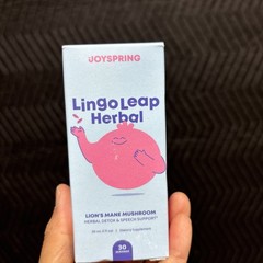 JoySpring Lingo Leap Herbal Speech Learning Natural Supplement for Kids (NEW)