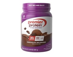 Premier Protein Whey Powder, Chocolate Milkshake, 24.5 oz Gluten-Free 1.53 pound