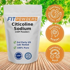 10g Citicoline Powder for Cognitive Function and Eye Health with Scoop