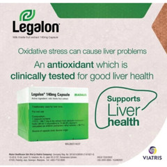 LEGALON 140mg by Madaus Germany Traditionally used for liver 30’s FREE SHIP
