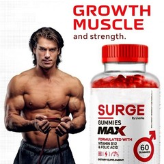 Vital Surge Male Gummies Maximum Strength Vital Surge Advanced Formula 60 Count