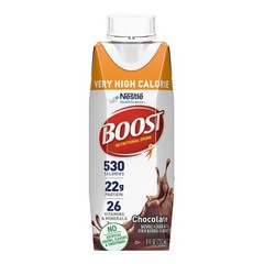 Nestle Boost Very High Calorie Complete Chocolate Nutritional Drink 8 oz 24 Ct