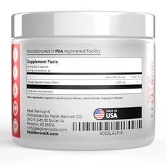 Peak Revival-X Fadogia Agrestis 1000mg, Men Testosterone Support for Muscle Stre