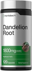 Dandelion Root Capsules 1800mg | 120 Count | Non-GMO, Gluten Free | by Horbaach