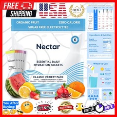 Hydration Packets – Electrolytes Powder Packets – Sugar Free & 0 Calorie – Or…
