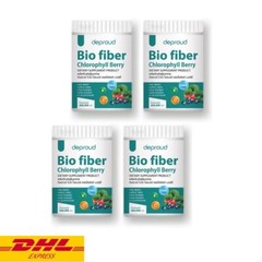 4x Deproud Bio Fiber Chlorophyll Powder Drink Help Excretion Supplement 200 g