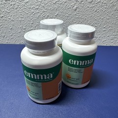 3 Pack Emma Gut Health Supplement 180 Capsules for Bloating Relief & Leaky Gut