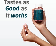 WEEM Hair Skin & Nails Gummies with Vegan Biotin for Healthy Hair Support
