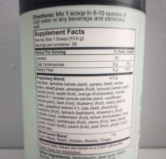 Essential Greens™ Super Greens Superfoods + Mushroom Powder 9.9 oz DETOX