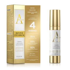 Abarno Hydrating Eye Serum for Dark 0.7 Fl Oz (Pack of 1), Silver White