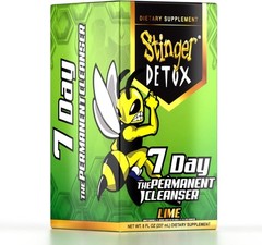 7-Day All-Natural Detox Drink – Lime Flavor – 8 FL OZ for Whole Body Cleanse