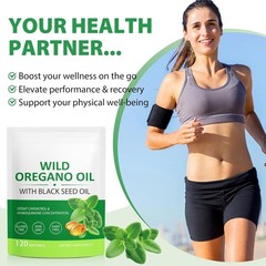 Resilia Oil Of Oregano With Black Seed Oil 6,000MG