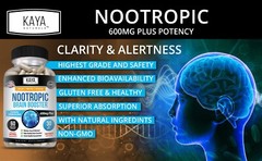 (2 Pack) Nootropic Brain Booster 60ct, Brain Memory Support, Dietary Supplement