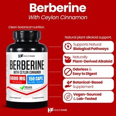 Berberine with Ceylon Cinnamon 5000mg