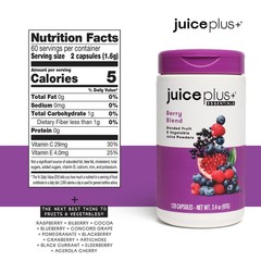 JuicePlus+ Fruit, Vegetable & Berry Blend – 60 servings – Expires 10/26