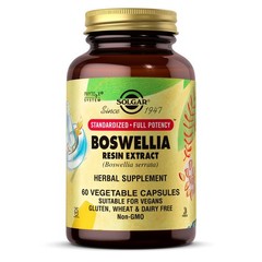 Solgar SFP Boswellia Resin Extract 60 Veg Cap, Immune Support, High Herb Quality