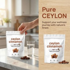 2X Ceylon Cinnamon Equivalent 7200mg Bioavailable MCT Oil 300 Softgels