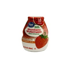(4 pack) Liquid Drink Enhancer, Strawberry Watermelon, 1.62 fl oz