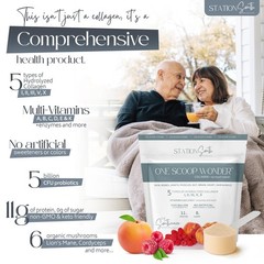 Station South Collective One Wonder Whole Body Wellness 5 Collagens 6 Organic