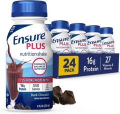 Ensure Plus DarkChocolate Nutrition Shake 8 fl oz – 24 Pack