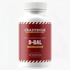 Best Supplement for Muscle Gains Crazy Bulk D BAL 90Capsules | pACK OF 2