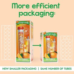 Zipfizz Energy Drink Powder, Daily Energy, Orange Soda Flavor, 20 Pack,