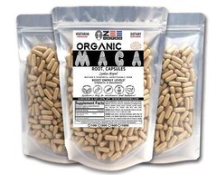 Organic Maca Root Capsules – 1500mg Per Serving of Natural Pure Organic Maca Roo