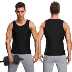 Women Men Sweat Shaper Slimming Polymer Sauna Vest Tank Top Shapewear Weightloss