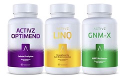 Activz Trifecta Combo – GNM-X, LINQ, OPTIMEND – 3 Bottle System – New & Seale
