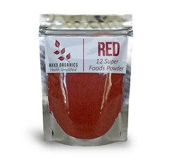 MAXX Organics RED 12 SUPERFOOD FRUIT POWDER 30 Day Your Reds Vital Blend Dr.